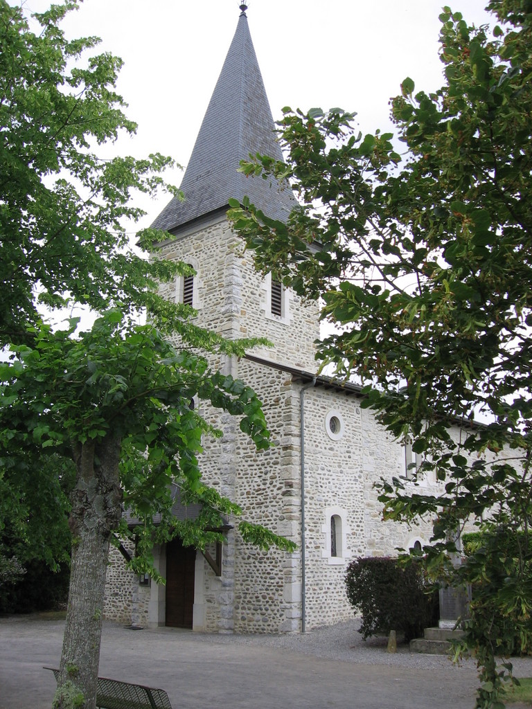  L'Eglise Saint Pierre à Abitain 